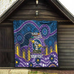 Custom NAIDOC Week 2025 Storm Quilt Melbourne Indigenous Art
