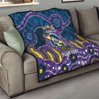 Custom NAIDOC Week 2025 Storm Quilt Melbourne Indigenous Art