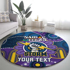 Custom NAIDOC Week 2025 Storm Round Carpet Melbourne Indigenous Art
