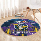 Custom NAIDOC Week 2025 Storm Round Carpet Melbourne Indigenous Art