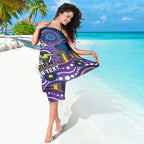 Custom NAIDOC Week 2025 Storm Sarong Melbourne Indigenous Art