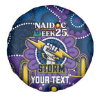 Custom NAIDOC Week 2025 Storm Spare Tire Cover Melbourne Indigenous Art