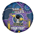 Custom NAIDOC Week 2025 Storm Spare Tire Cover Melbourne Indigenous Art