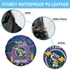 Custom NAIDOC Week 2025 Storm Spare Tire Cover Melbourne Indigenous Art