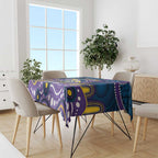 Custom NAIDOC Week 2025 Storm Tablecloth Melbourne Indigenous Art