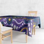 Custom NAIDOC Week 2025 Storm Tablecloth Melbourne Indigenous Art