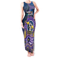 Custom NAIDOC Week 2025 Storm Tank Maxi Dress Melbourne Indigenous Art