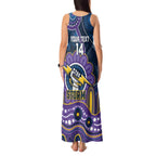 Custom NAIDOC Week 2025 Storm Tank Maxi Dress Melbourne Indigenous Art