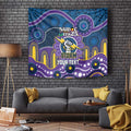 Custom NAIDOC Week 2025 Storm Tapestry Melbourne Indigenous Art