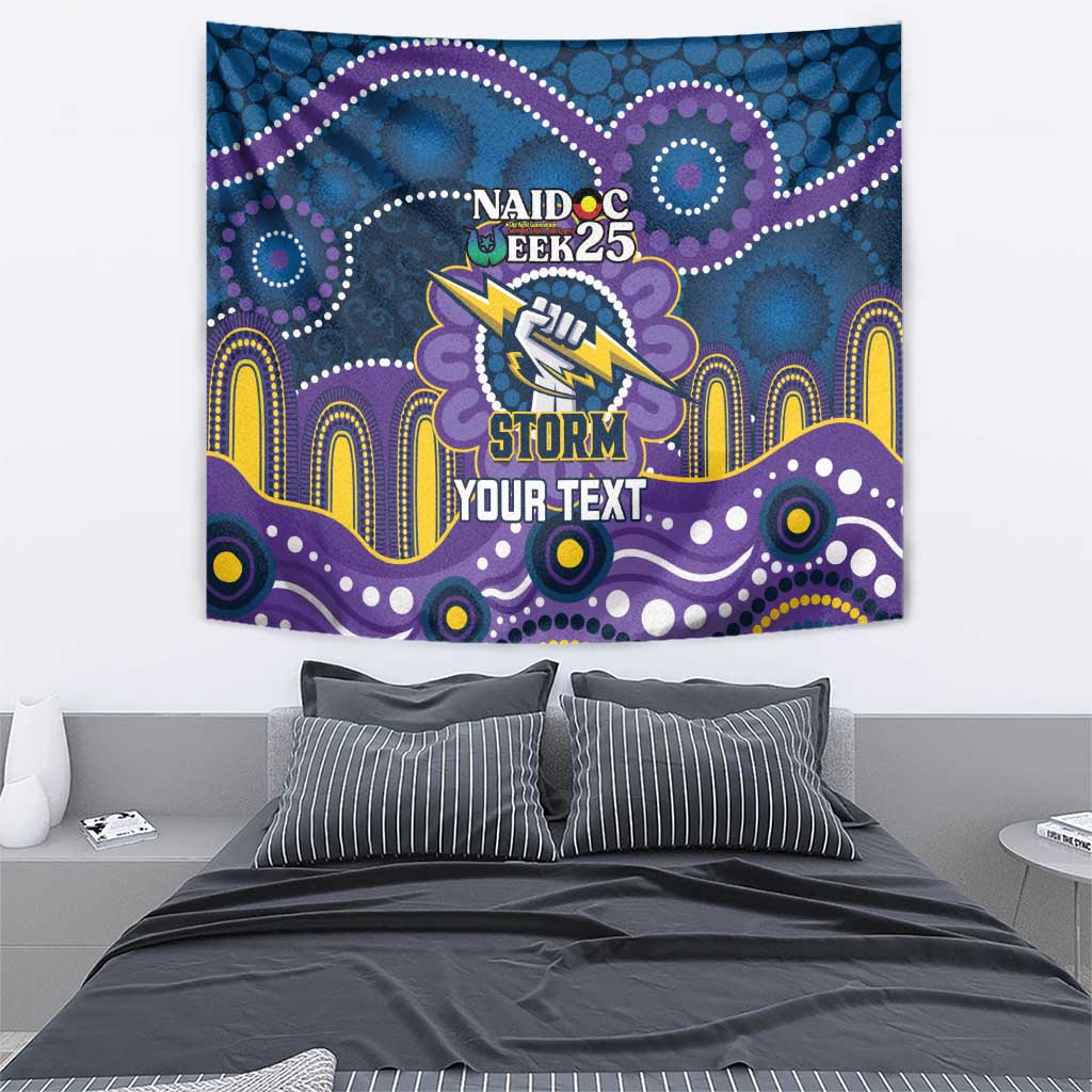 Custom NAIDOC Week 2025 Storm Tapestry Melbourne Indigenous Art