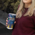 Custom NAIDOC Week 2025 Storm Tumbler Cup Melbourne Indigenous Art