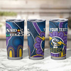 Custom NAIDOC Week 2025 Storm Tumbler Cup Melbourne Indigenous Art
