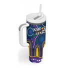 Custom NAIDOC Week 2025 Storm Tumbler With Handle Melbourne Indigenous Art