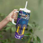 Custom NAIDOC Week 2025 Storm Tumbler With Handle Melbourne Indigenous Art