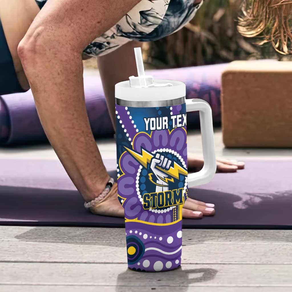 Custom NAIDOC Week 2025 Storm Tumbler With Handle Melbourne Indigenous Art