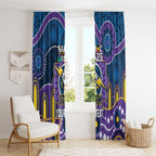 Custom NAIDOC Week 2025 Storm Window Curtain Melbourne Indigenous Art