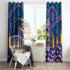 Custom NAIDOC Week 2025 Storm Window Curtain Melbourne Indigenous Art