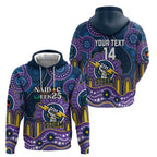 Custom NAIDOC Week 2025 Storm Zip Hoodie Melbourne Indigenous Art