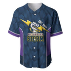NRL Storm Rugby 2025 Custom Baseball Jersey Est 1998 Sporty Style