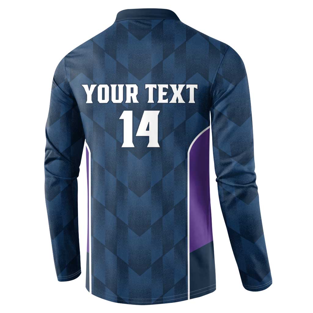 NRL Storm Rugby 2025 Custom Button Sweatshirt Est 1998 Sporty Style