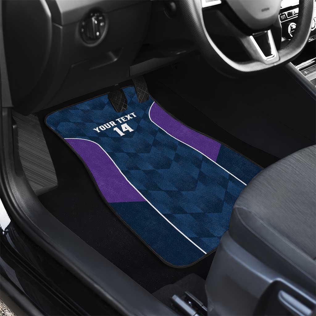 NRL Storm Rugby 2025 Custom Car Mats Est 1998 Sporty Style