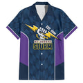 NRL Storm Rugby 2025 Custom Family Matching Long Sleeve Bodycon Dress and Hawaiian Shirt Est 1998 Sporty Style