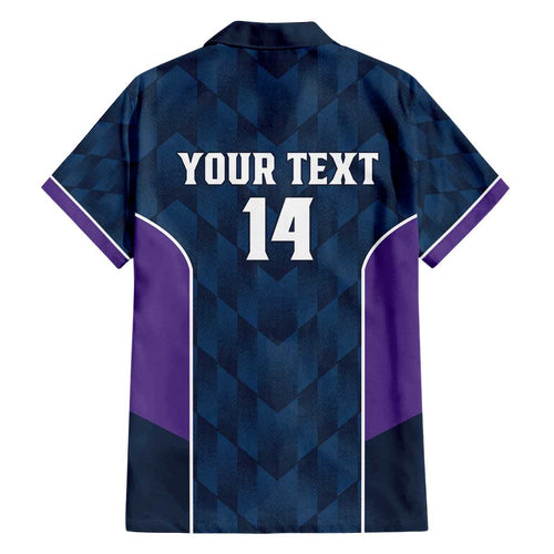 NRL Storm Rugby 2025 Custom Family Matching Long Sleeve Bodycon Dress and Hawaiian Shirt Est 1998 Sporty Style