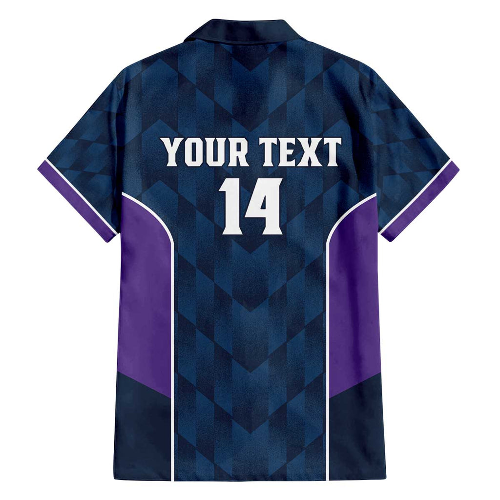 NRL Storm Rugby 2025 Custom Family Matching Off The Shoulder Long Sleeve Dress and Hawaiian Shirt Est 1998 Sporty Style