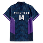 NRL Storm Rugby 2025 Custom Family Matching Short Sleeve Bodycon Dress and Hawaiian Shirt Est 1998 Sporty Style