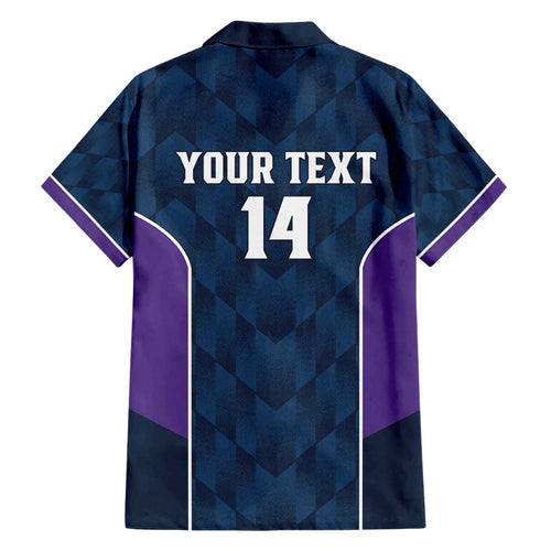 NRL Storm Rugby 2025 Custom Family Matching Short Sleeve Bodycon Dress and Hawaiian Shirt Est 1998 Sporty Style