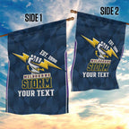 NRL Storm Rugby 2025 Custom Garden Flag Est 1998 Sporty Style