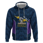 NRL Storm Rugby 2025 Custom Hoodie Est 1998 Sporty Style