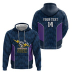 NRL Storm Rugby 2025 Custom Hoodie Est 1998 Sporty Style
