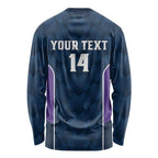NRL Storm Rugby 2025 Custom Long Sleeve Shirt Est 1998 Sporty Style