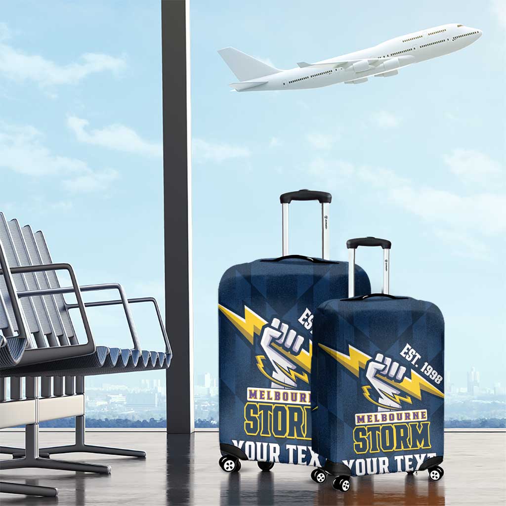 NRL Storm Rugby 2025 Custom Luggage Cover Est 1998 Sporty Style