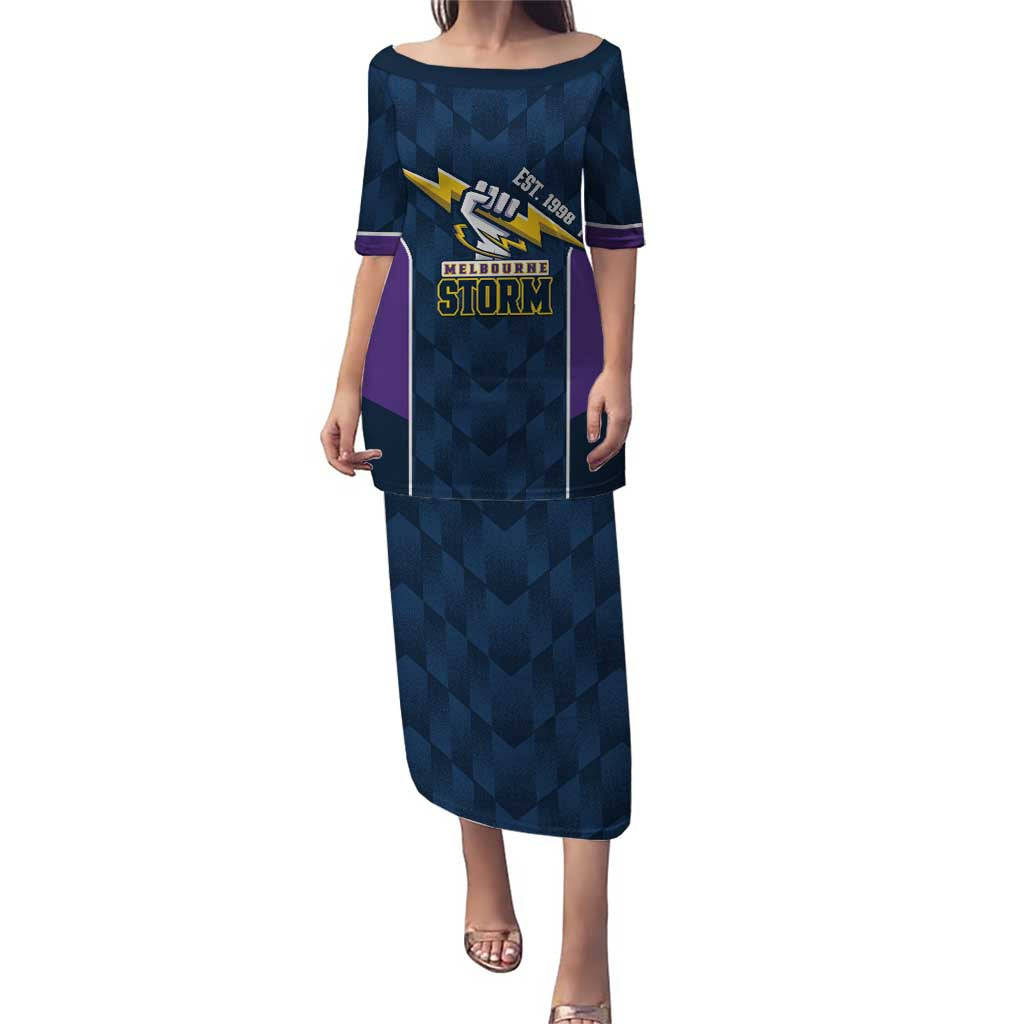 NRL Storm Rugby 2025 Custom Puletasi Est 1998 Sporty Style