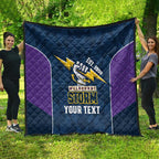 NRL Storm Rugby 2025 Custom Quilt Est 1998 Sporty Style