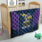 NRL Storm Rugby 2025 Custom Quilt Est 1998 Sporty Style