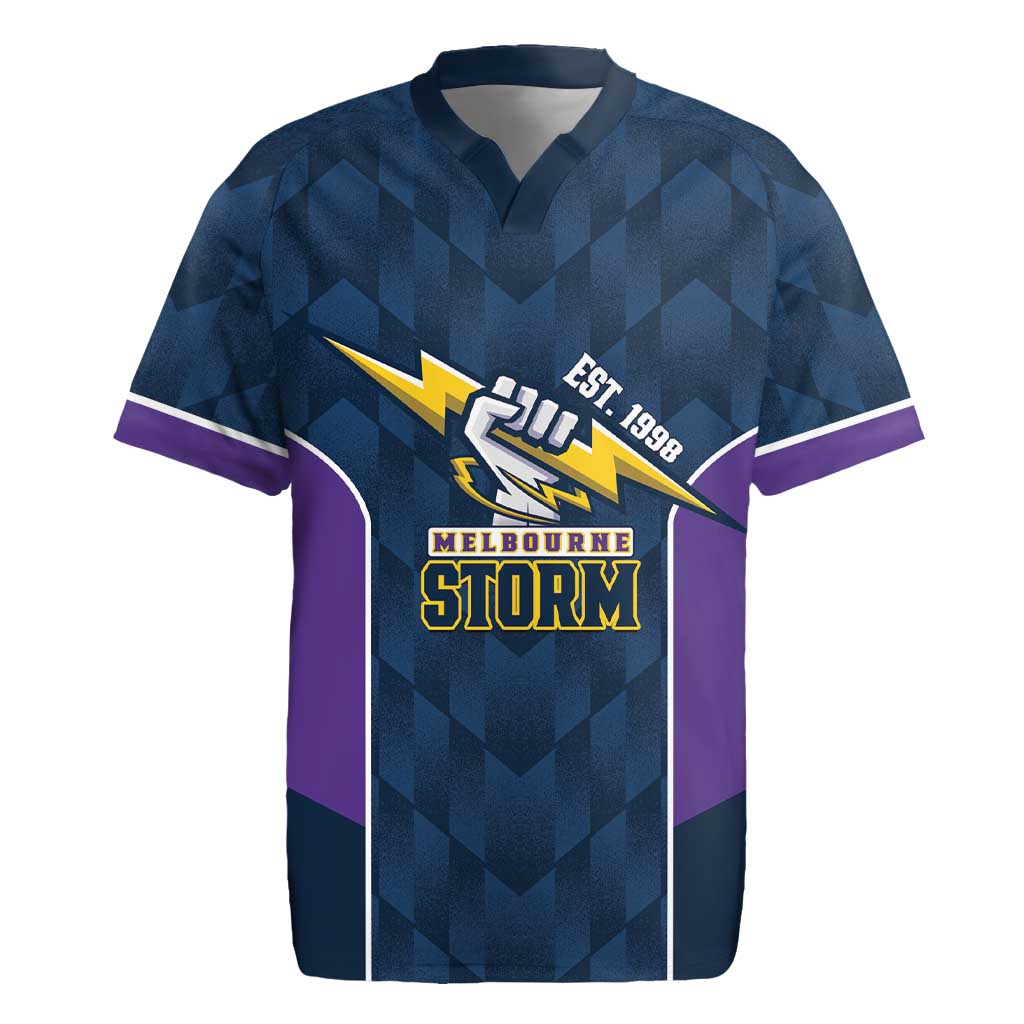 NRL Storm Rugby 2025 Custom Rugby Jersey Est 1998 Sporty Style
