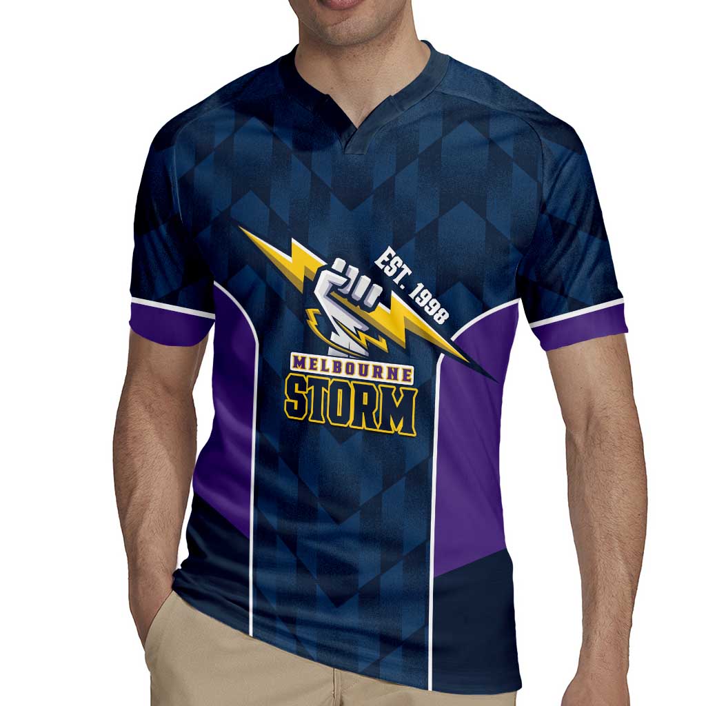 NRL Storm Rugby 2025 Custom Rugby Jersey Est 1998 Sporty Style
