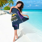NRL Storm Rugby 2025 Custom Sarong Est 1998 Sporty Style