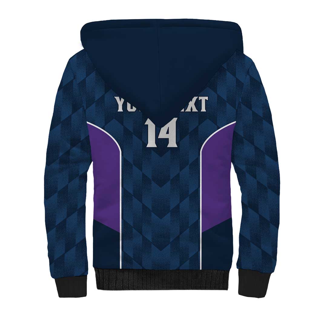 NRL Storm Rugby 2025 Custom Sherpa Hoodie Est 1998 Sporty Style