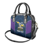 NRL Storm Rugby 2025 Custom Shoulder Handbag Est 1998 Sporty Style