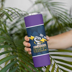 NRL Storm Rugby 2025 Custom Skinny Tumbler Est 1998 Sporty Style