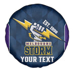 NRL Storm Rugby 2025 Custom Spare Tire Cover Est 1998 Sporty Style