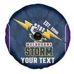 NRL Storm Rugby 2025 Custom Spare Tire Cover Est 1998 Sporty Style