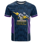 NRL Storm Rugby 2025 Custom T Shirt Est 1998 Sporty Style