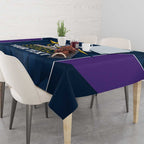 NRL Storm Rugby 2025 Custom Tablecloth Est 1998 Sporty Style