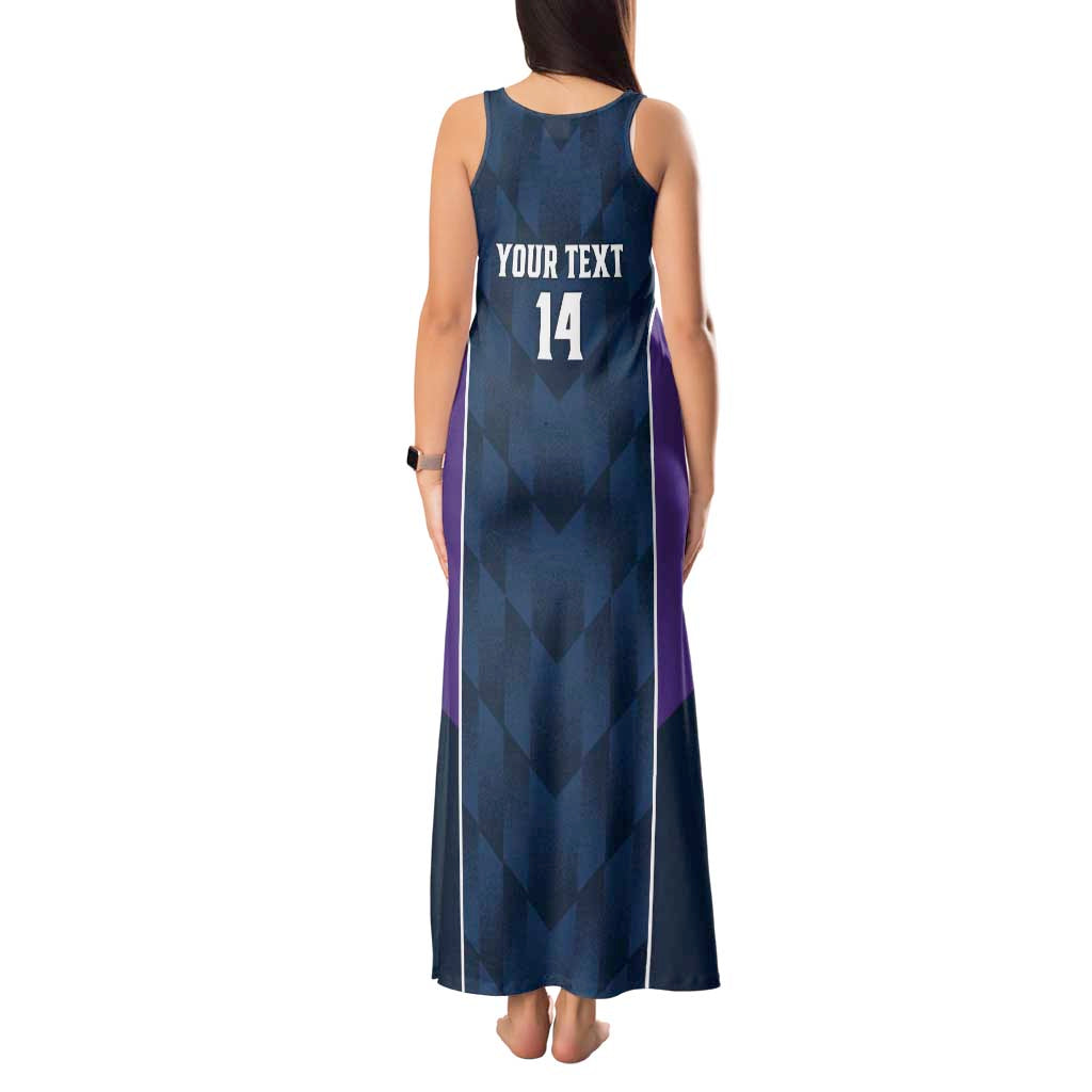 NRL Storm Rugby 2025 Custom Tank Maxi Dress Est 1998 Sporty Style