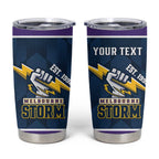 NRL Storm Rugby 2025 Custom Tumbler Cup Est 1998 Sporty Style